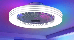 24" Ceiling Fan With LED Light | Open Box