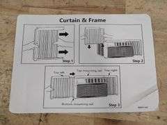 FLAMORROW Window AC Side Panels w/Frame for 5000 BTU ACs | Open Box
