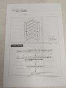 Garvee White Wood 4 -Shelf Corner Bookcase ( 10.4-in W x 72.8-in H x 10.4-in D ) Finished | Open Box | (See Condition Notes)