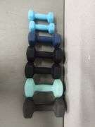 HolaHatha Dumbbell Weight Set (3-15Lbs) | Open Box | (See Condition Notes)