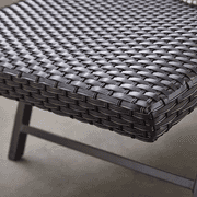 Member's Mark Padded Wicker Chaise Lounger | Open Box