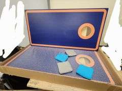 KECUOOL Cornhole Board Set Blue | Open Box | (See Condition Notes)
