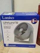 Charmin 24 Pack Ultra Strong Toilet Paper & Lasko Whirlwind Table Top 360 Fan Bundle | Open Box | (See Condition Notes)