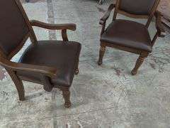 Upholstered Arm Chair Set | Open Box