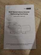 VIVOHOME Above-Ground Swimming Pool Pump, 1.5HP, 5400GPH | Open Box | (See Condition Notes)