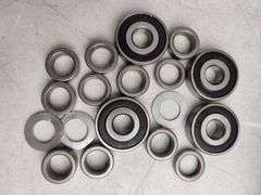 Lawn Mower Tires Flat Free, 11x6.00-5 | Open Box