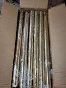 10 Pcs Gold Stanchion Post | Open Box
