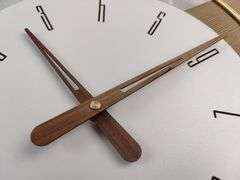 Modern Silent Wall Clock, 19"x16" | Open Box | (See Condition Notes)