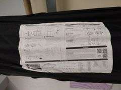 CROWN SHADES One-Touch Pop-Up Canopy, 12' x 12', White / Grey | Open Box | (See Condition Notes)