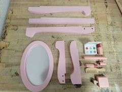 GARVEE Kids Vanity Set Pastel Pink | Open Box | (See Condition Notes)