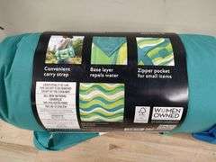 MEMBER'S MARK Outdoor Blankets, 3ct, 80" x 80" | Like New | (See Condition Notes)