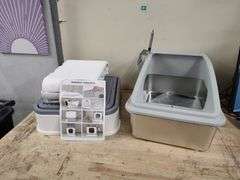 Cat Litter Boxes Bundle, 2ct | Open Box | (See Condition Notes)