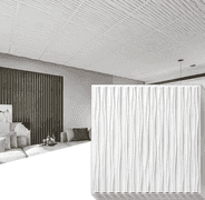 Art3Dwallpanels Ceiling Tiles, Covers 48 Sq Ft, 12 Pack | Open Box