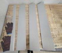 GARVEE Door Threshold Ramp – 800Lbs Capacity Aluminum 34"x27"x5" | Open Box