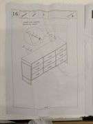 FUFU&GAGA Black Wood 9 Big Drawers 61.4 in. W Dresser With Metal Frame Legs | Open Box