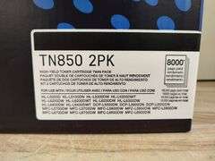 BROTHER TN850 Toner Cartridges, 2pk | Like New | (See Condition Notes)