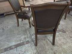 Upholstered Arm Chair Set | Open Box