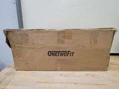 ONETWOFIT 51 In. Trampoline w/Adjustable Handle Bar | Open Box | (See Condition Notes)