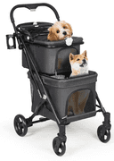 Double Pet Stroller | Open Box | (See Condition Notes)