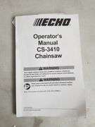 ECHO 34.4cc Gas-Powered Rear-Handle Chainsaw | Open Box