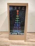 MINETOM LED Cone Tree Decor, 6' | Open Box | (See Condition Notes)