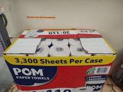 POM Paper Towels & PULL-UPS Nighttime Training Pants (3T & 4T, 32-40lbs) Bundle, 2pc | Open Box | (See Condition Notes)