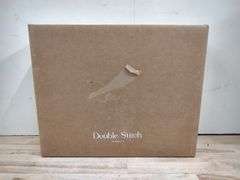 DOUBLE STITCH Duvet Cover Set, King / Cal King, 108" x 92", 3pc | Open Box | (See Condition Notes)