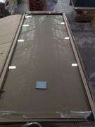 Halo 90-Degree Fully Frameless Glass Hinged Door, 31.5" W x 78" H | Open Box