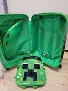 Minecraft Kids Luggage w/Mini Backpack & Volkswagen 1955 Beetle Model Car Bundle | Open Box