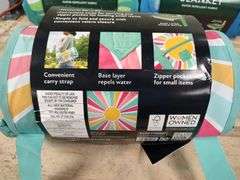 MEMBER'S MARK Outdoor Blankets, 3ct, 80" x 80" | Like New | (See Condition Notes)