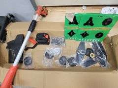 ALSO GO Electric Weed Wacker w/Accessories | Open Box | (See Condition Notes)