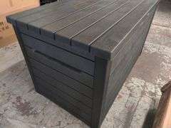Keter Outdoor Plastic Storage Box, 57" W x 29" H x 28" D | Open Box