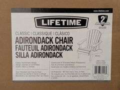 Lifetime Faux Wood Adirondack Chair 60284 | Like New