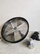 HYDRAMIST Portable Outdoor Mountable Oscilatting Fan 22" | Open Box