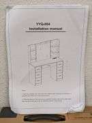 Quimoo Large Vanity Desk with LED Lighted Mirror | Open Box | (See Condition Notes)