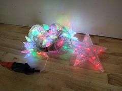 MINETOM LED Cone Tree Decor, 7' | Open Box | (See Condition Notes)