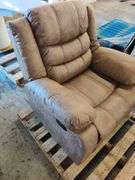 80" Wide Faux Leather Manual Reclining Sofa | Open Box