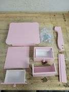 GARVEE Kids Vanity Set Pastel Pink | Open Box | (See Condition Notes)