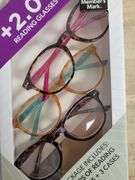 Members Mark Reading Glasses Set - +2.00 Reading Glasses (3); +2.50 Blue Light Reading Glasses (2) | Open Box