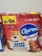 Charmin 24 Pack Ultra Strong Toilet Paper & Lasko Whirlwind Table Top 360 Fan Bundle | Open Box | (See Condition Notes)