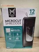 MEMBER'S MARK Microcut Paper Shredder, 12 Sheet | Open Box | (See Condition Notes)