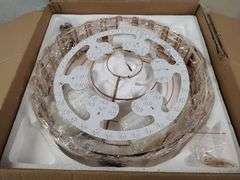 BAOBROT Retractable Ceiling Light & Fan, 42" | Open Box | (See Condition Notes)