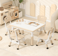 Hulaibit Toddler Table and Chairs | Open Box | (See Condition Notes)