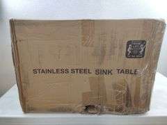 Stainless Steel Utility Sink 24"x20"x42" | Open Box