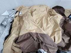 OUTSUNNY 13'x13' Pop Up Canopy Tent Brown | Open Box | (See Condition Notes)