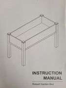 Raised Garden Bed 48"Lx24"Wx30"H | Open Box