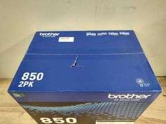 BROTHER TN850 Toner Cartridges, 2pk | Like New | (See Condition Notes)