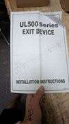 Dynasty Hardware Push Bar Panic Exit Device for Emergency Exit Door | Open Box
