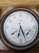 CLXEAST 18" Illuminated Indoor/Outdoor Wall Clock | Open Box | (See Condition Notes)