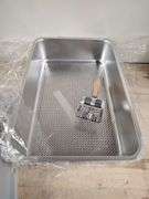 SUZZIPAWS Stainless Steel Sifting Cat Litter Box | Open Box | (See Condition Notes)